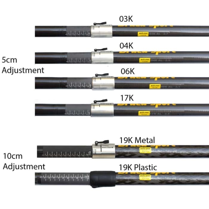 some sprint shafts and also 19K with metal or plastic connector