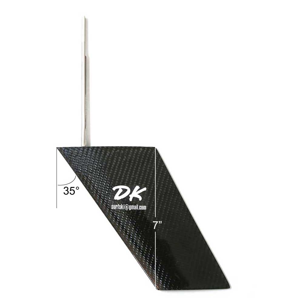DK Rudder 7 inch, Nelo surfski rudder