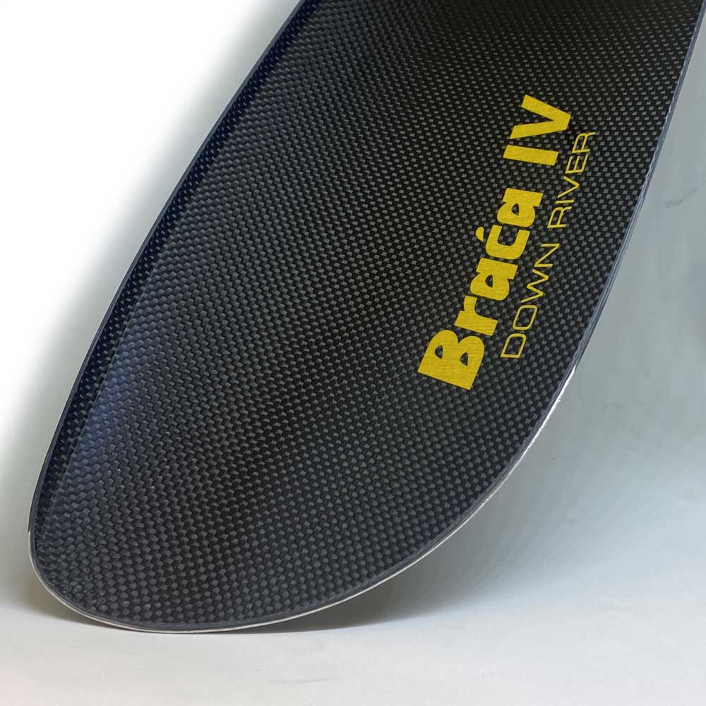 metal-tipped down river blades, carbon fiber kayak paddle