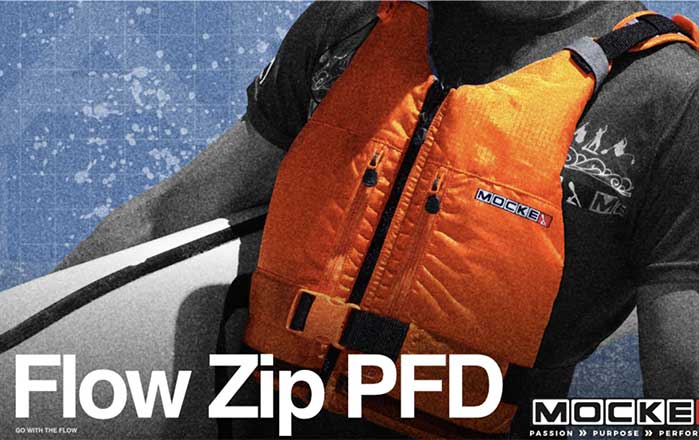 Mocke PFD Flow with a front Zipper