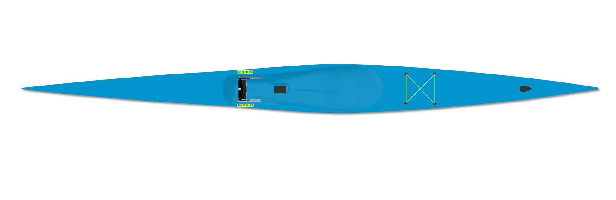 blue Nelo surfski 540 for sale