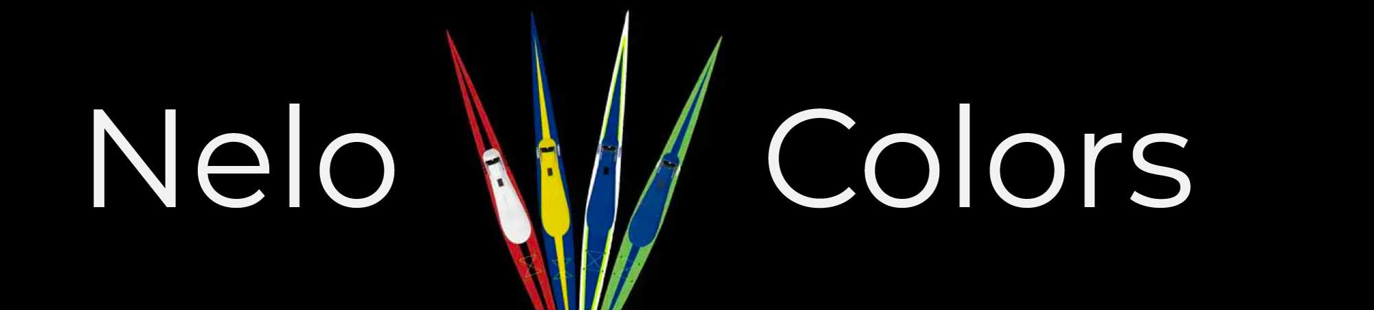 Nelo Boat Colors for new surfskis and K1's