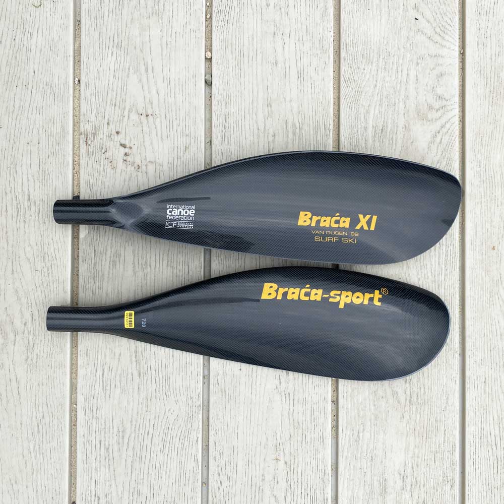 How to select a surfski paddle, the Braca XI