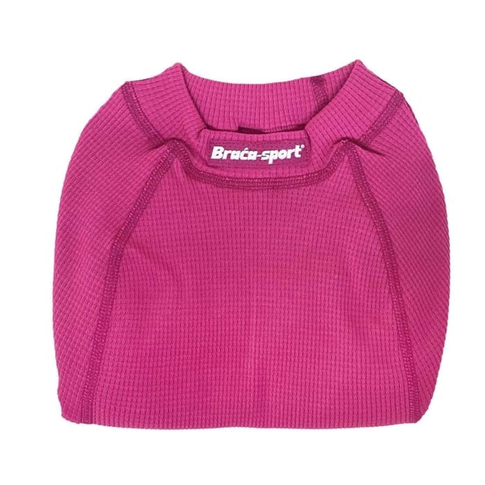 Pink braca performance kayak and canoe shirt, soft waffle weave for warmth and breathability