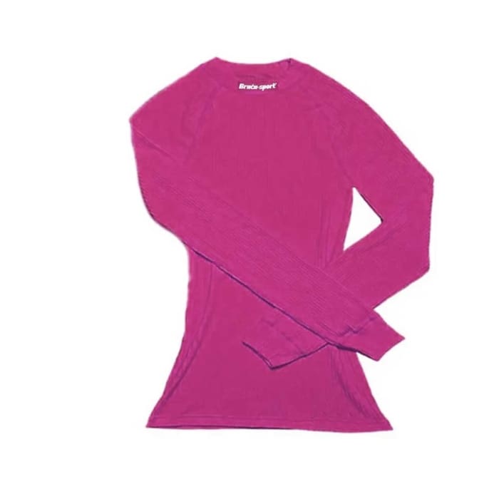 Pink braca performance kayak and canoe shirt, soft waffle weave for warmth and breathability