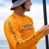 warm weather surfski shirt. paddling shirt for performance kayakers