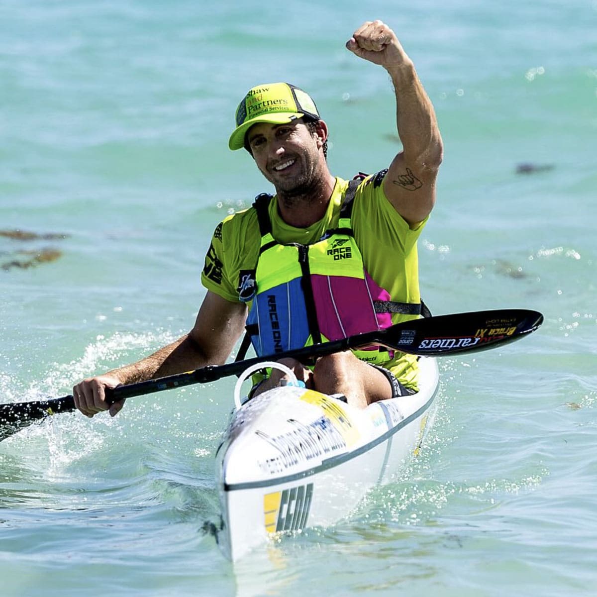 Surfski Wing Paddles, custom shaft length and stiffness